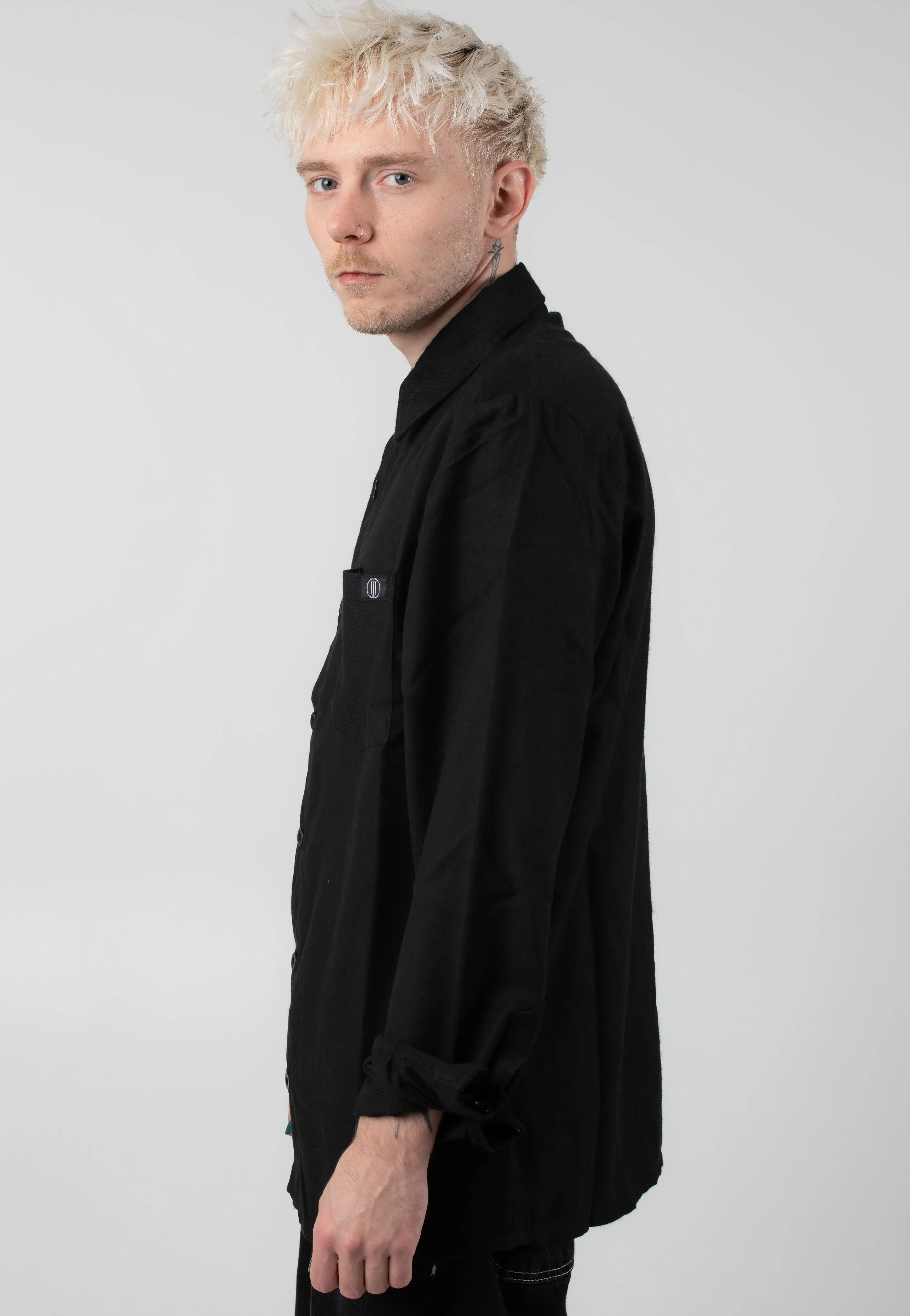 Ironnail - Hooft Black Flanell - Shirt