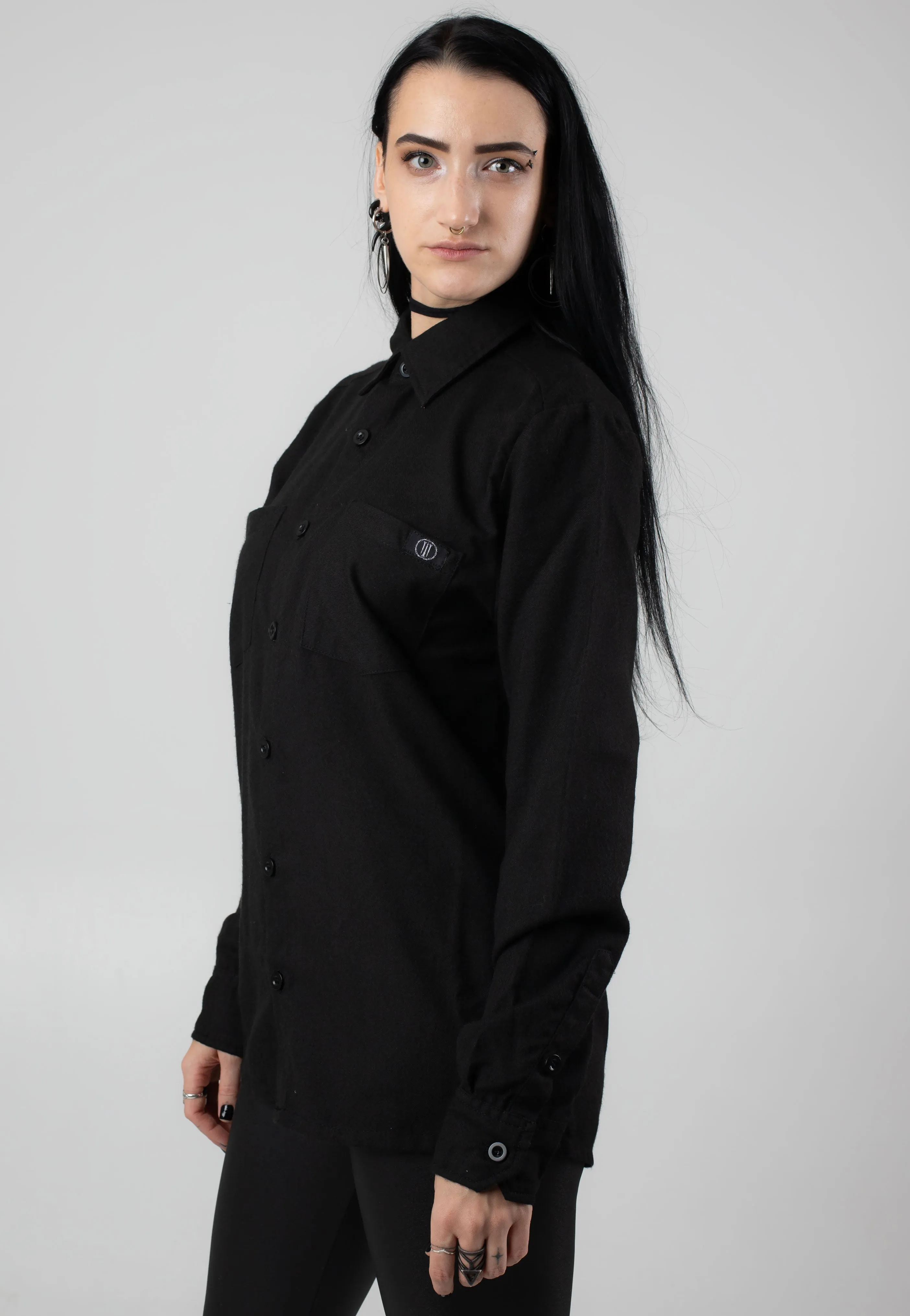 Ironnail - Hooft Black Flanell - Shirt