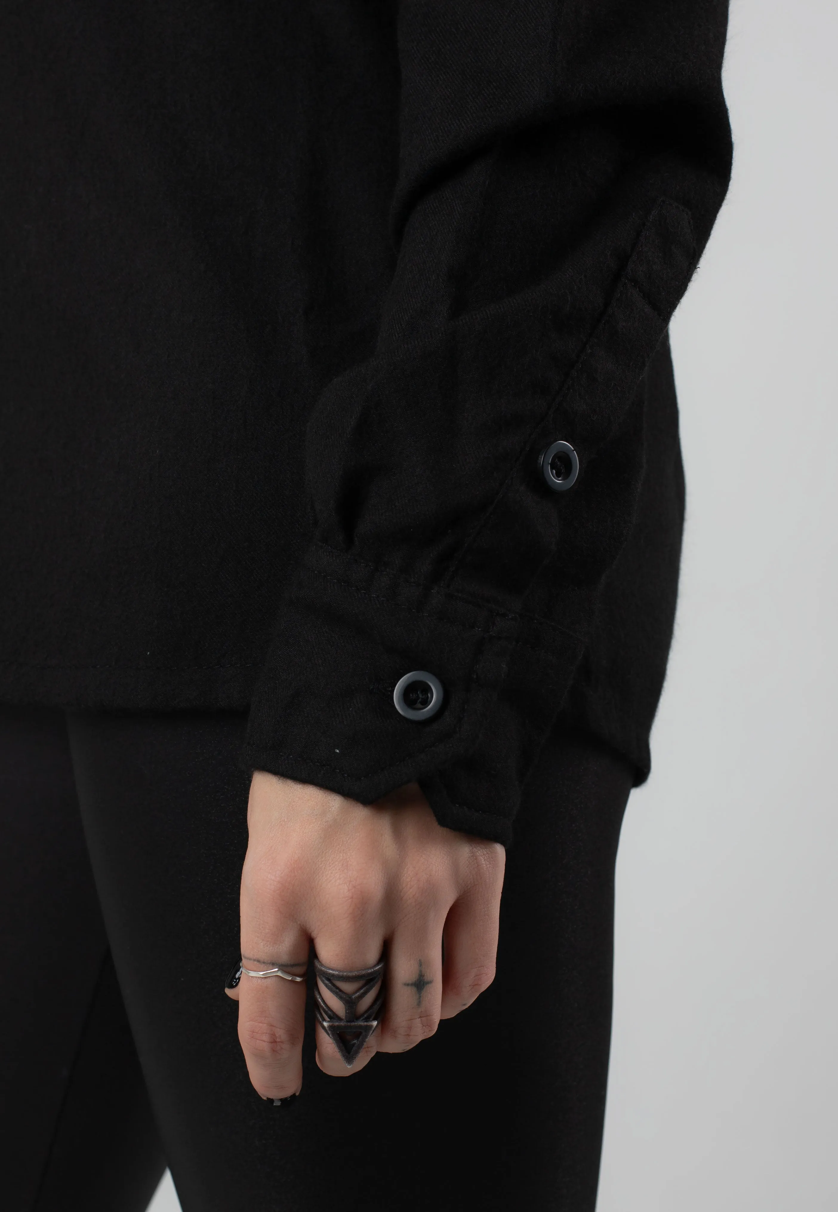 Ironnail - Hooft Black Flanell - Shirt