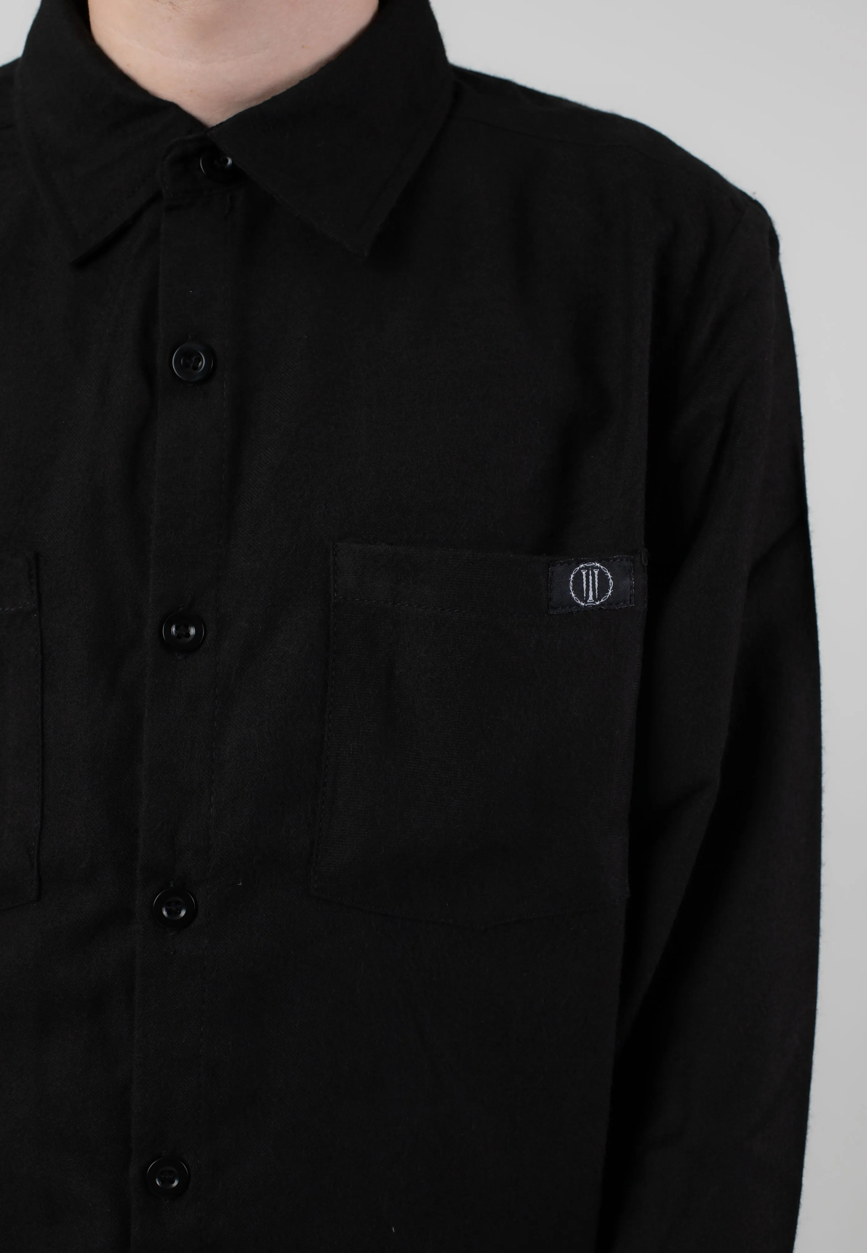 Ironnail - Hooft Black Flanell - Shirt