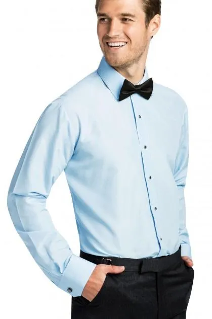 Jessie Blue Laydown Tuxedo Shirt