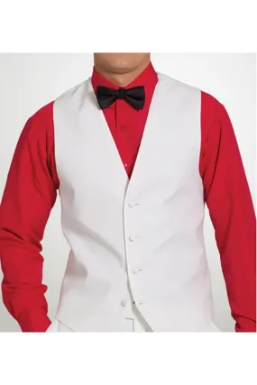 Jessie Red Laydown Tuxedo Shirt