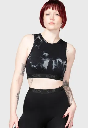 Killstar - Leshy Crop Black - Top