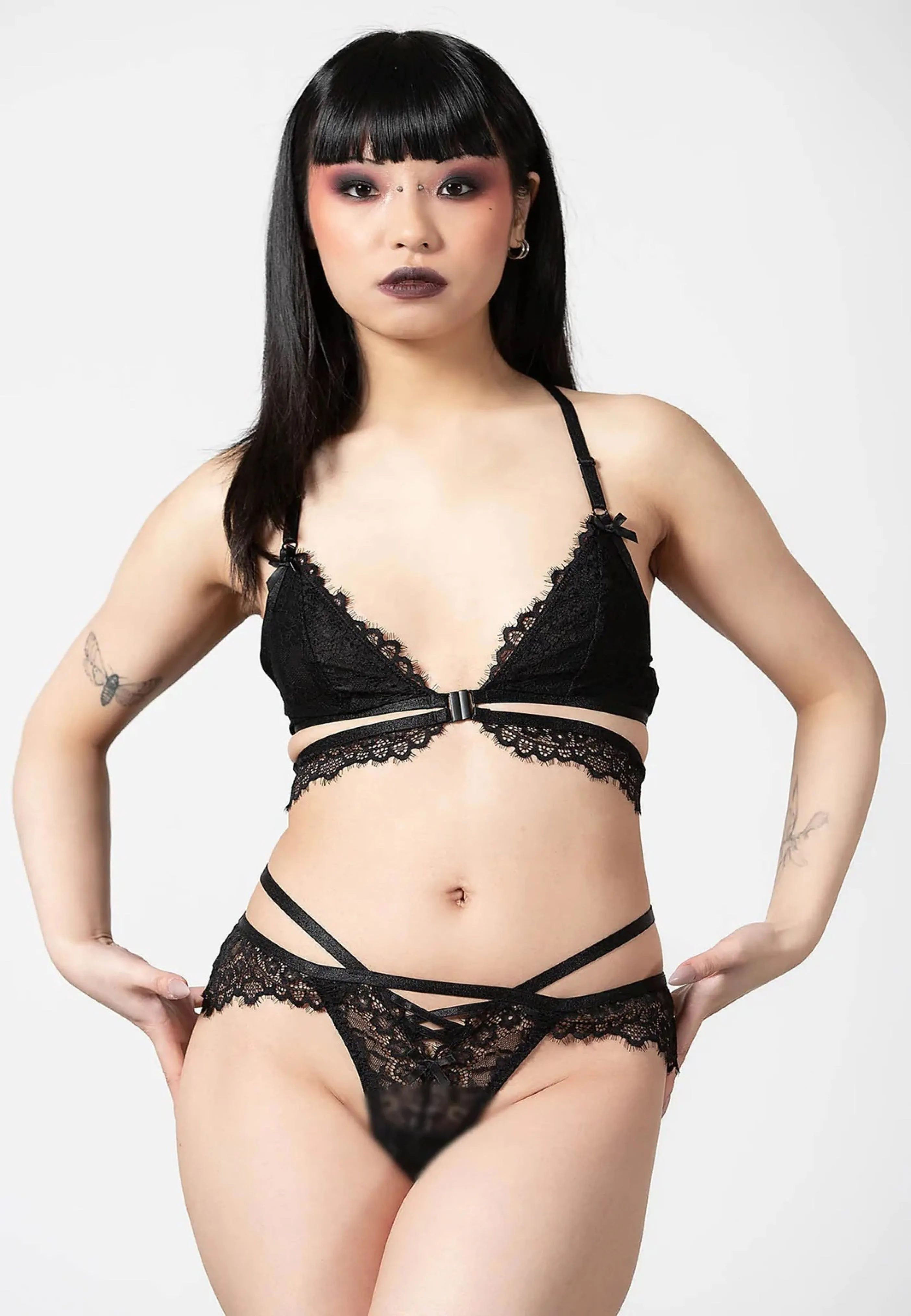 Killstar - Phantom Lace Black - Panties