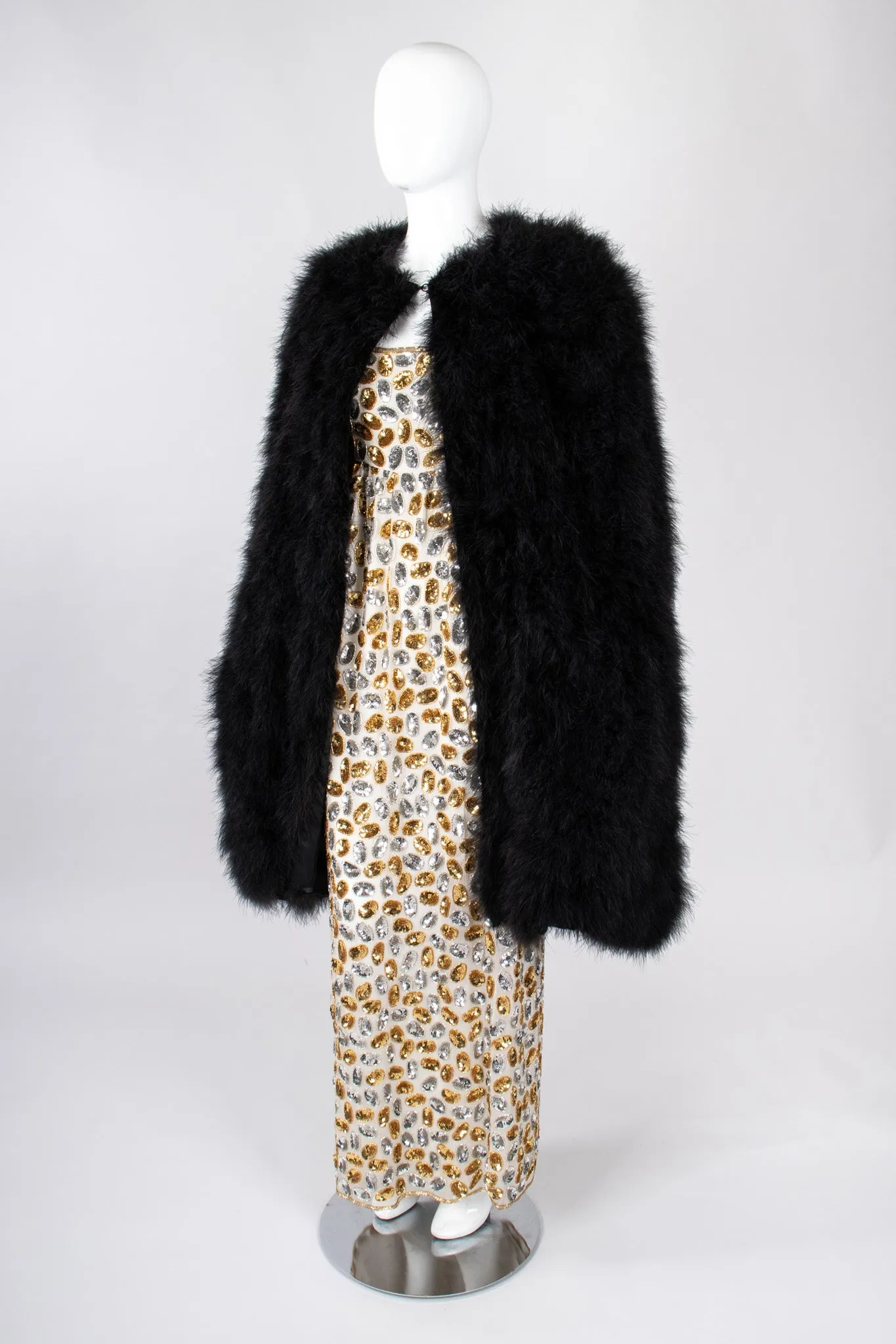 Long Marabou Cape