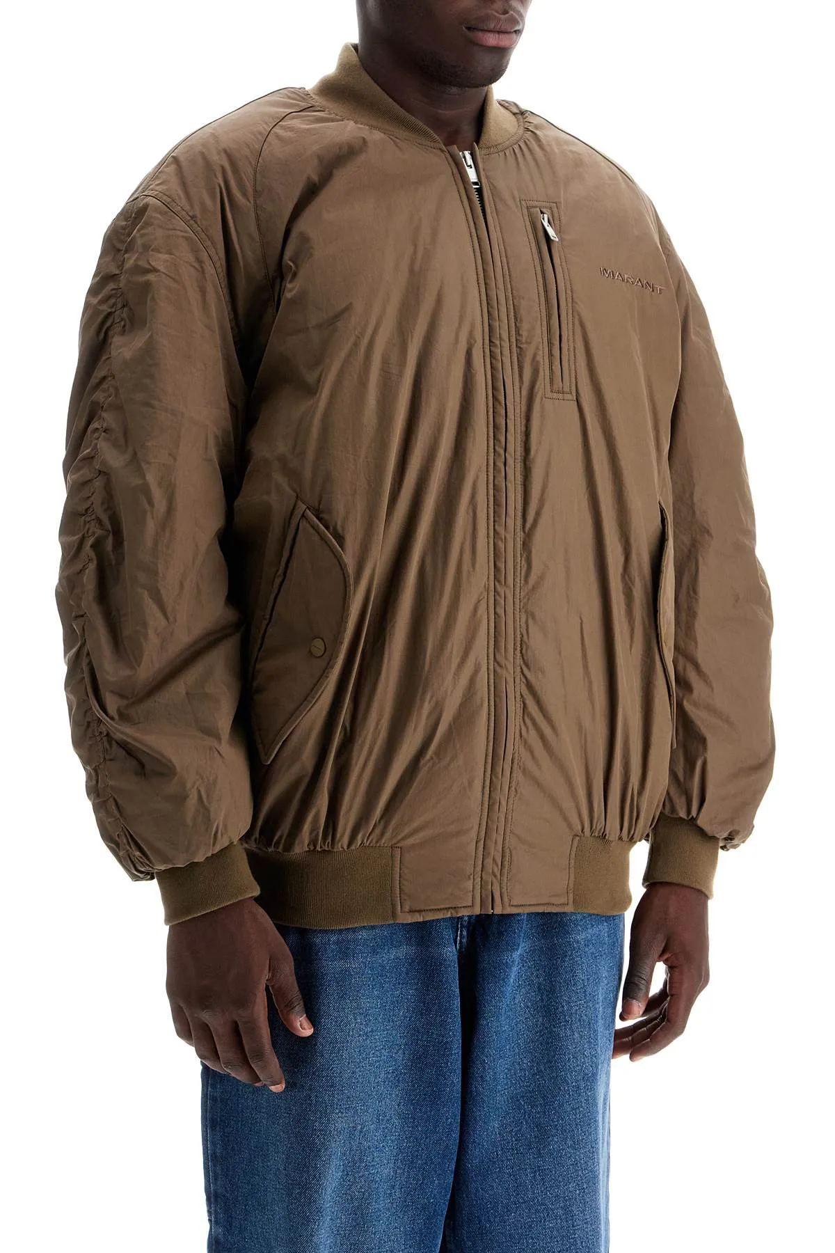 MARANT bakya oversized bomber jacket