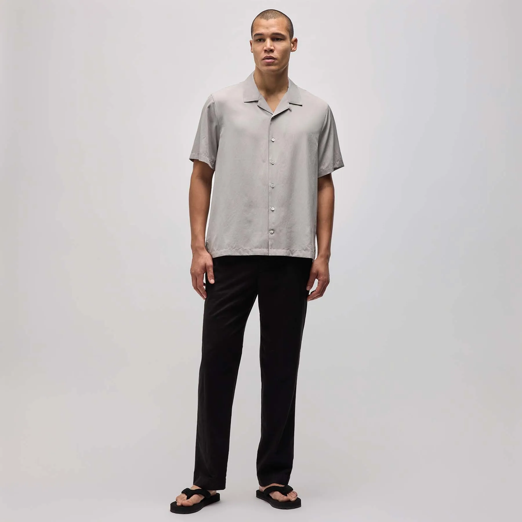 Matte Cabana Short Sleeve Shirt - Mineral