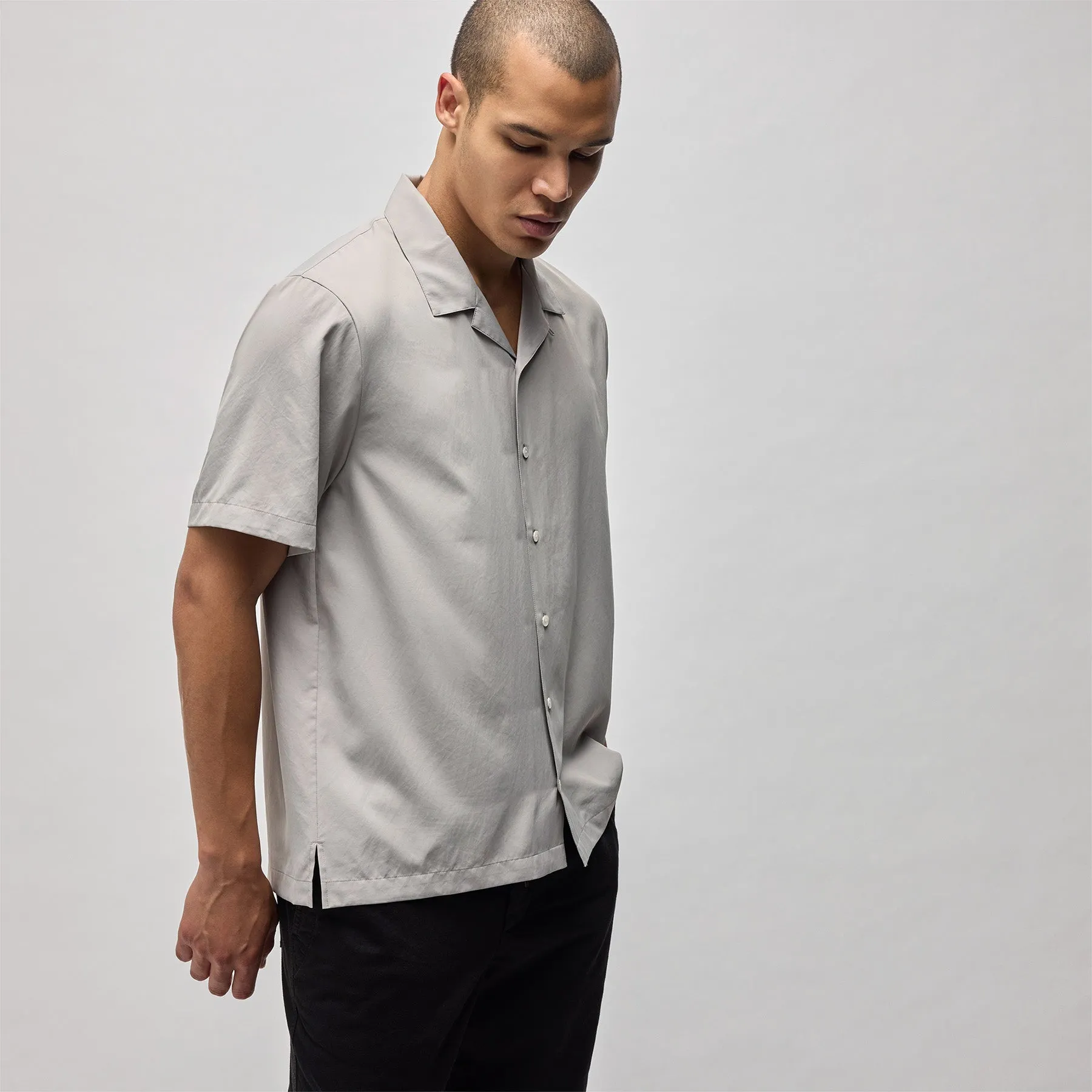 Matte Cabana Short Sleeve Shirt - Mineral