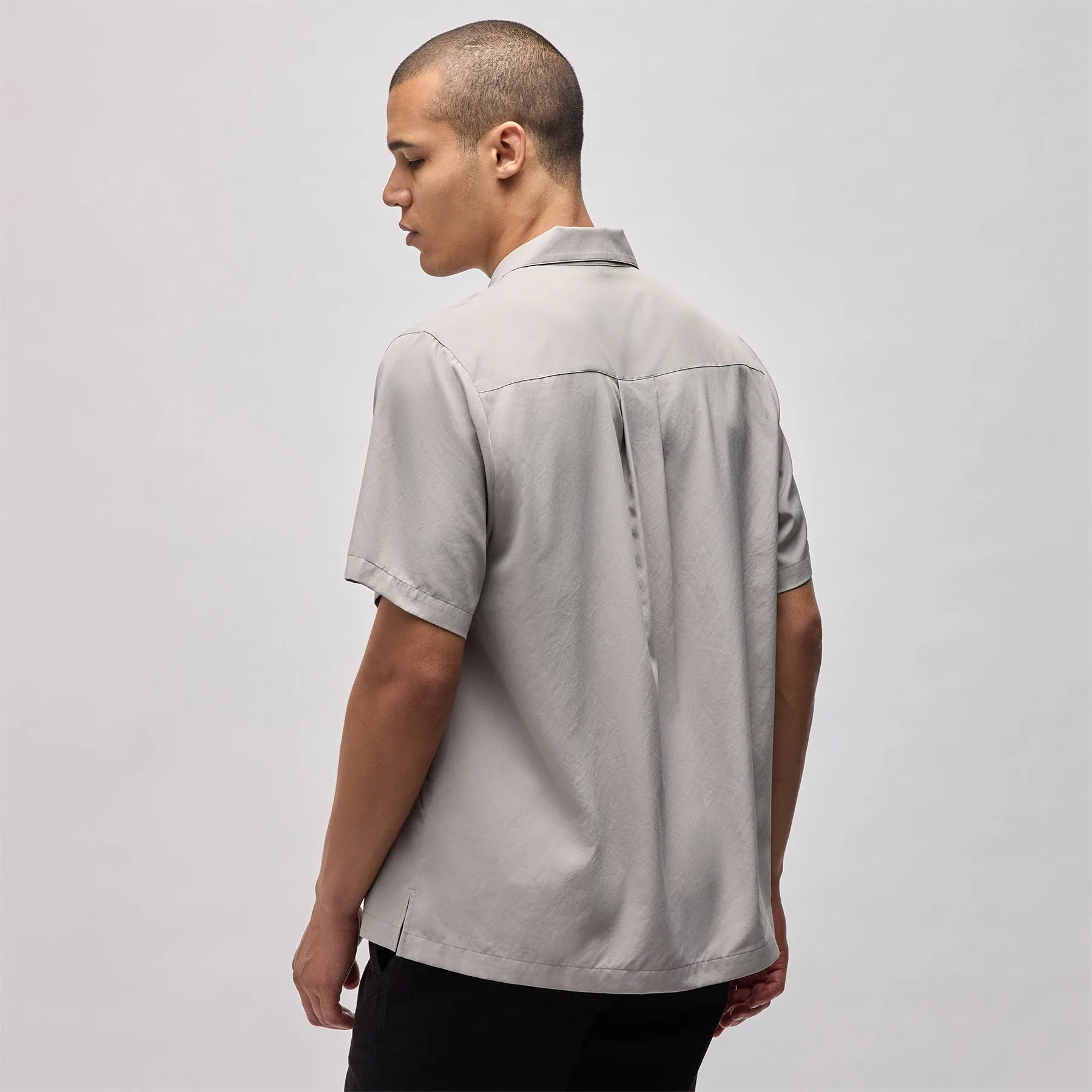 Matte Cabana Short Sleeve Shirt - Mineral