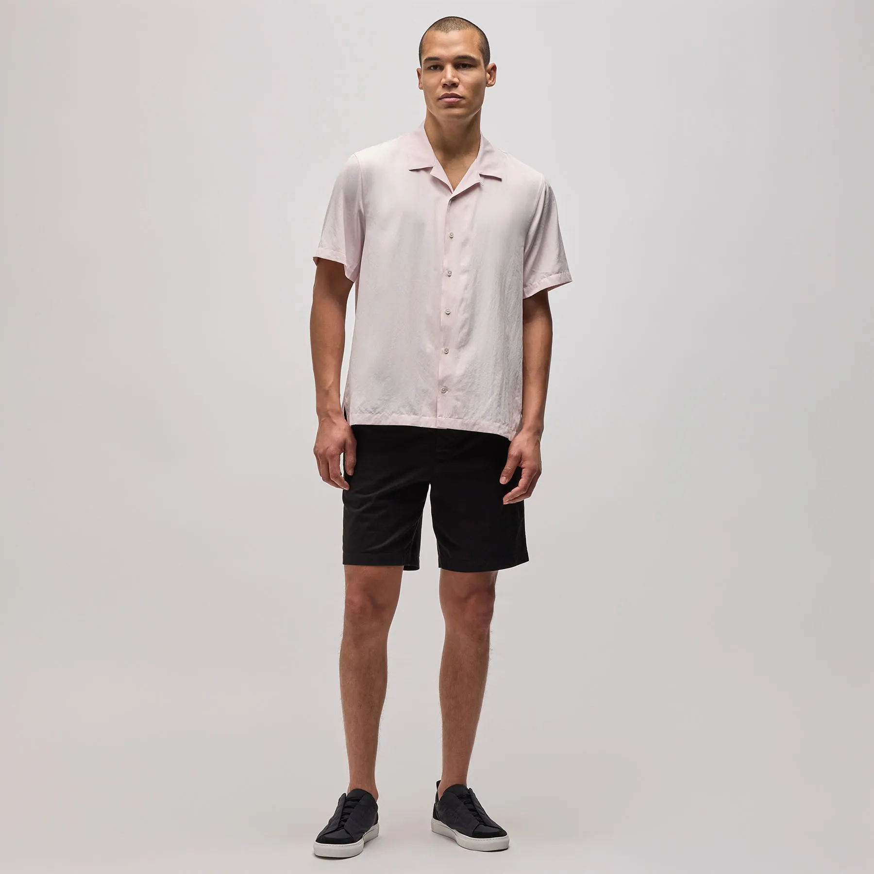 Matte Cabana Short Sleeve Shirt - Zephyr