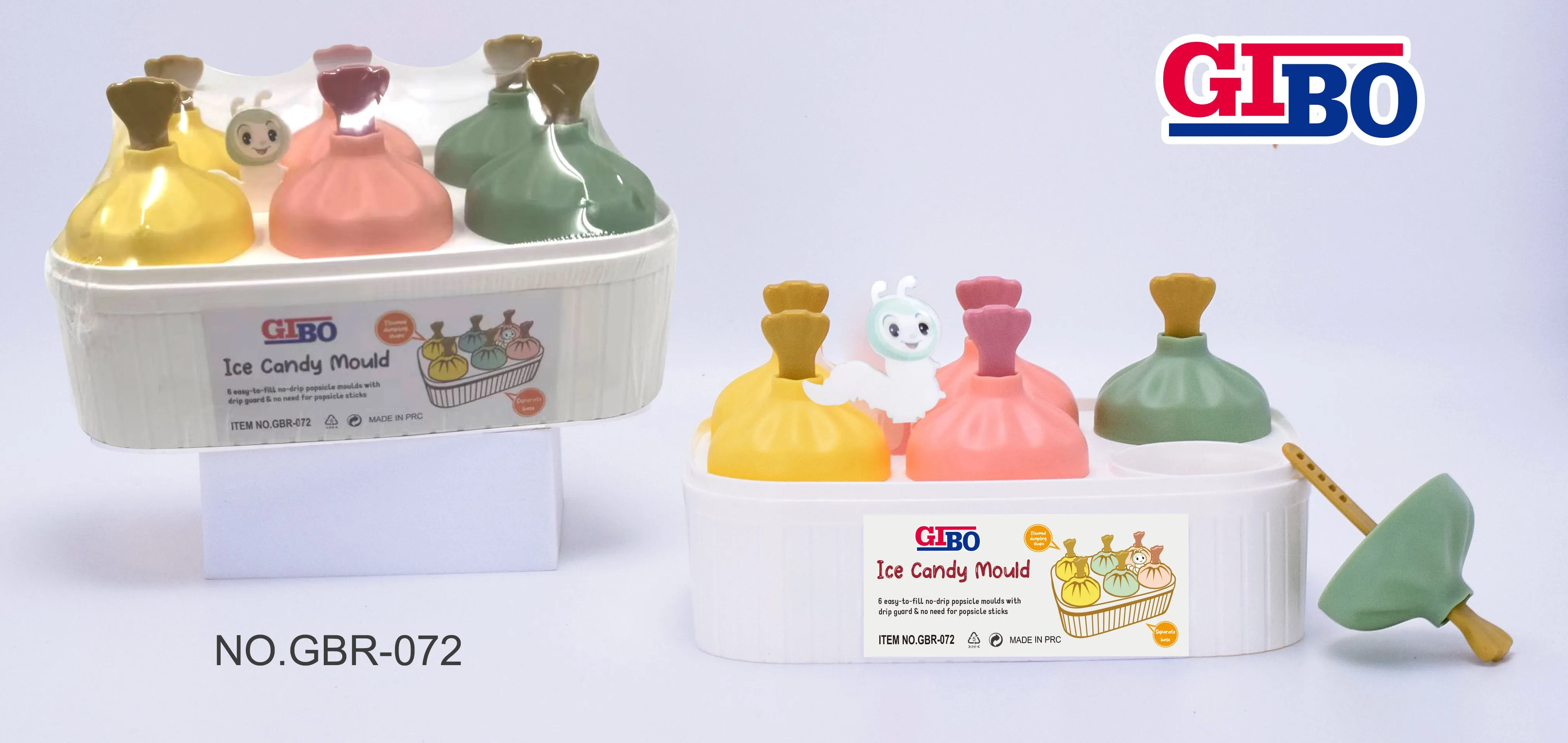 Momo's Shape 6pcs Ice-Candy Mould.