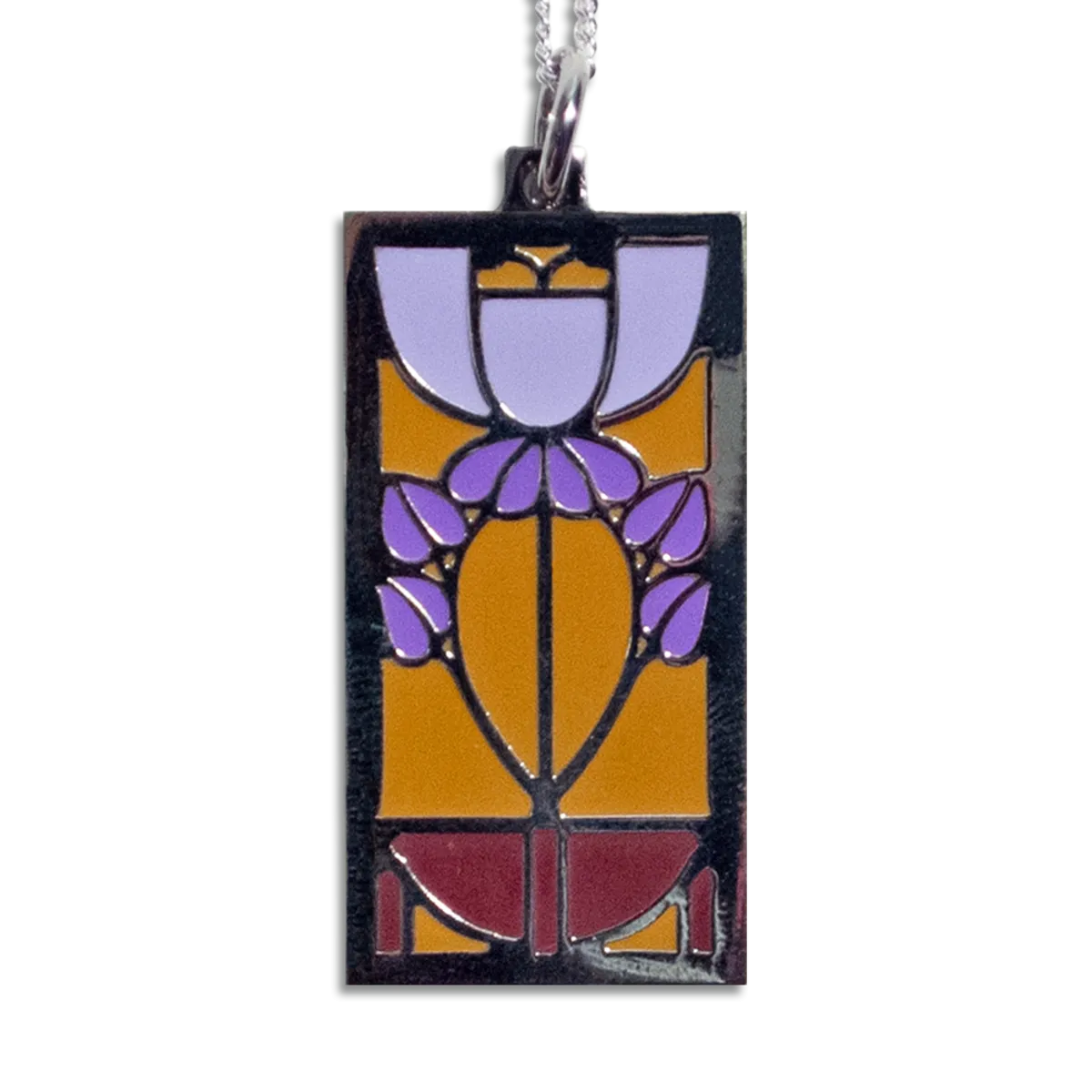 Motawi Tileworks - Necklace - Bellflower Pendant (Lavender)