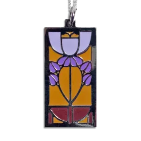 Motawi Tileworks - Necklace - Bellflower Pendant (Lavender)