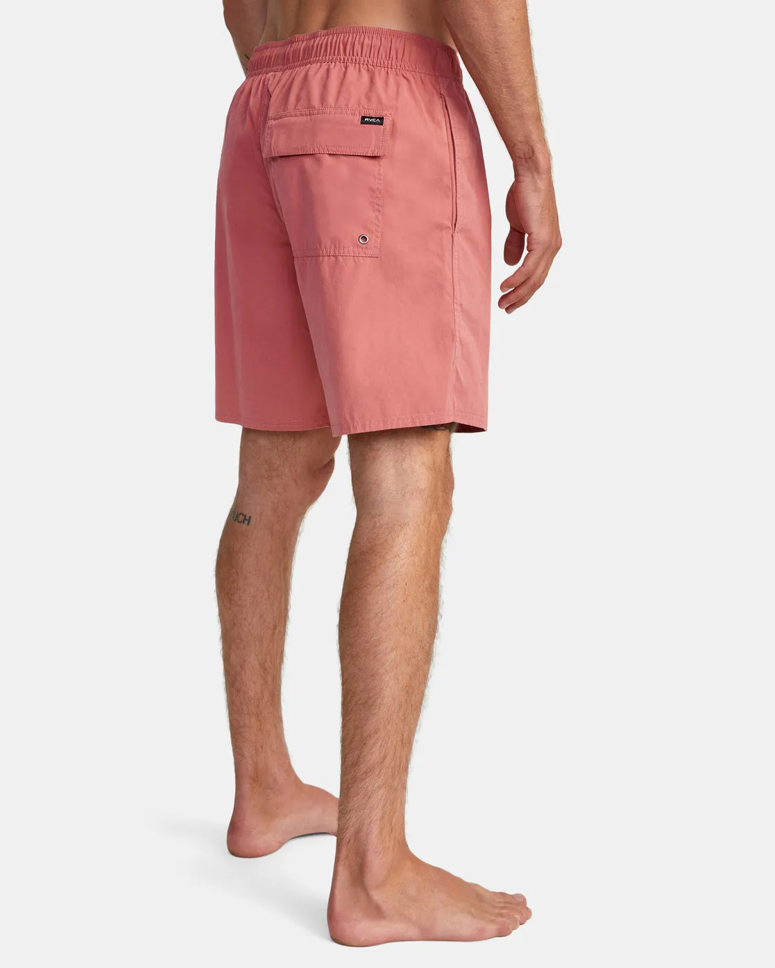 Opposites Elastic Waist 2 17 Boardshorts - Dusty Pink