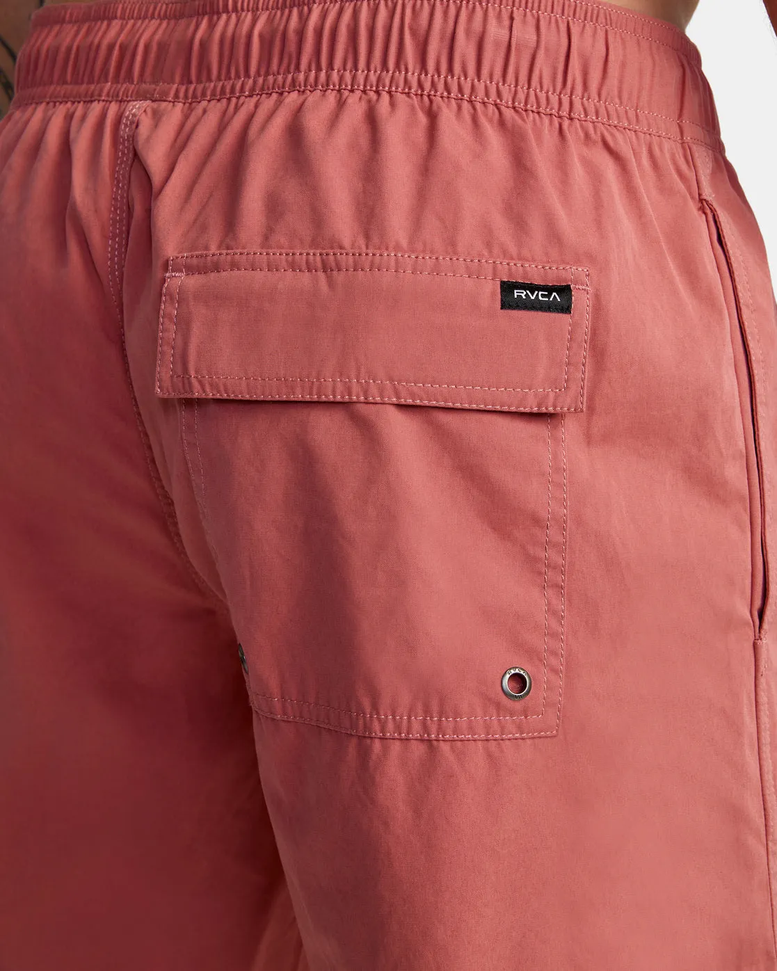 Opposites Elastic Waist 2 17 Boardshorts - Dusty Pink