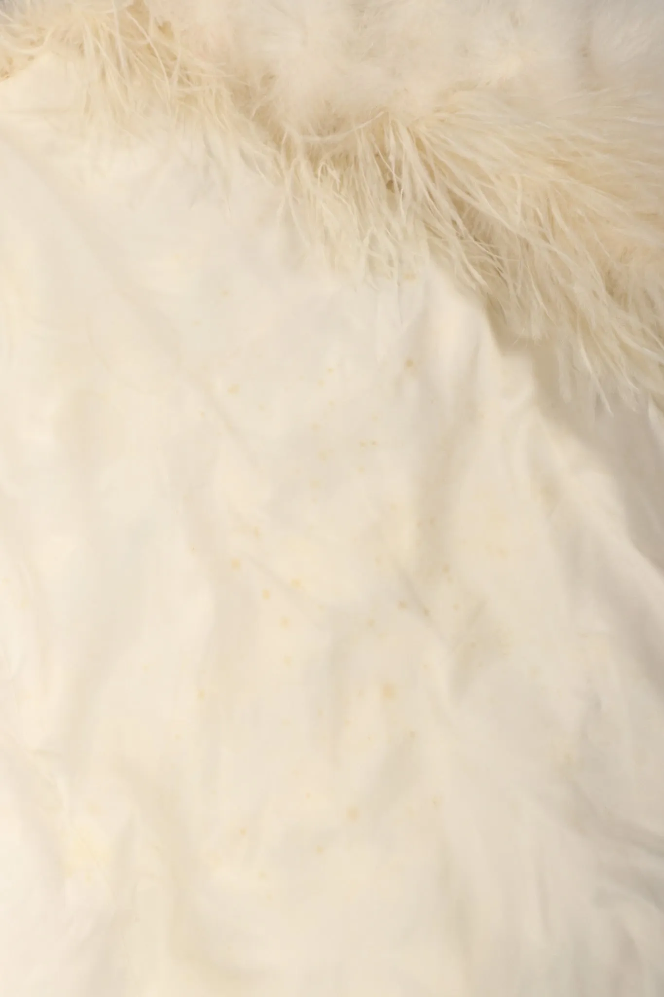 Ostrich Trimmed Marabou Cape