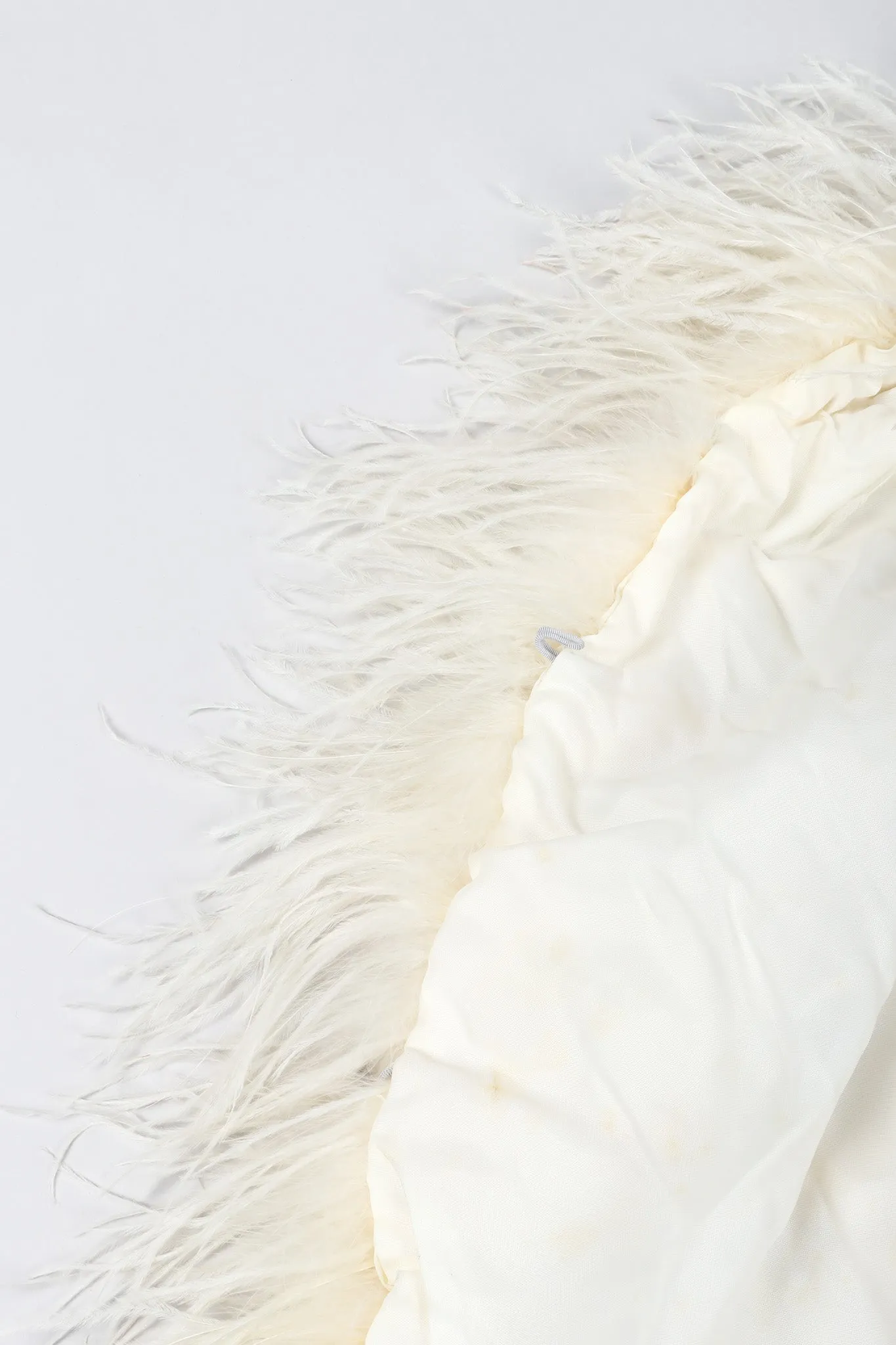 Ostrich Trimmed Marabou Cape