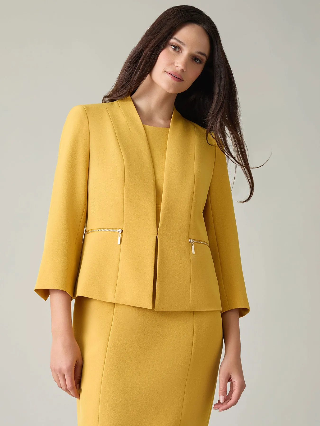 Petite Sophia Jacket, Iconic Stretch Crepe