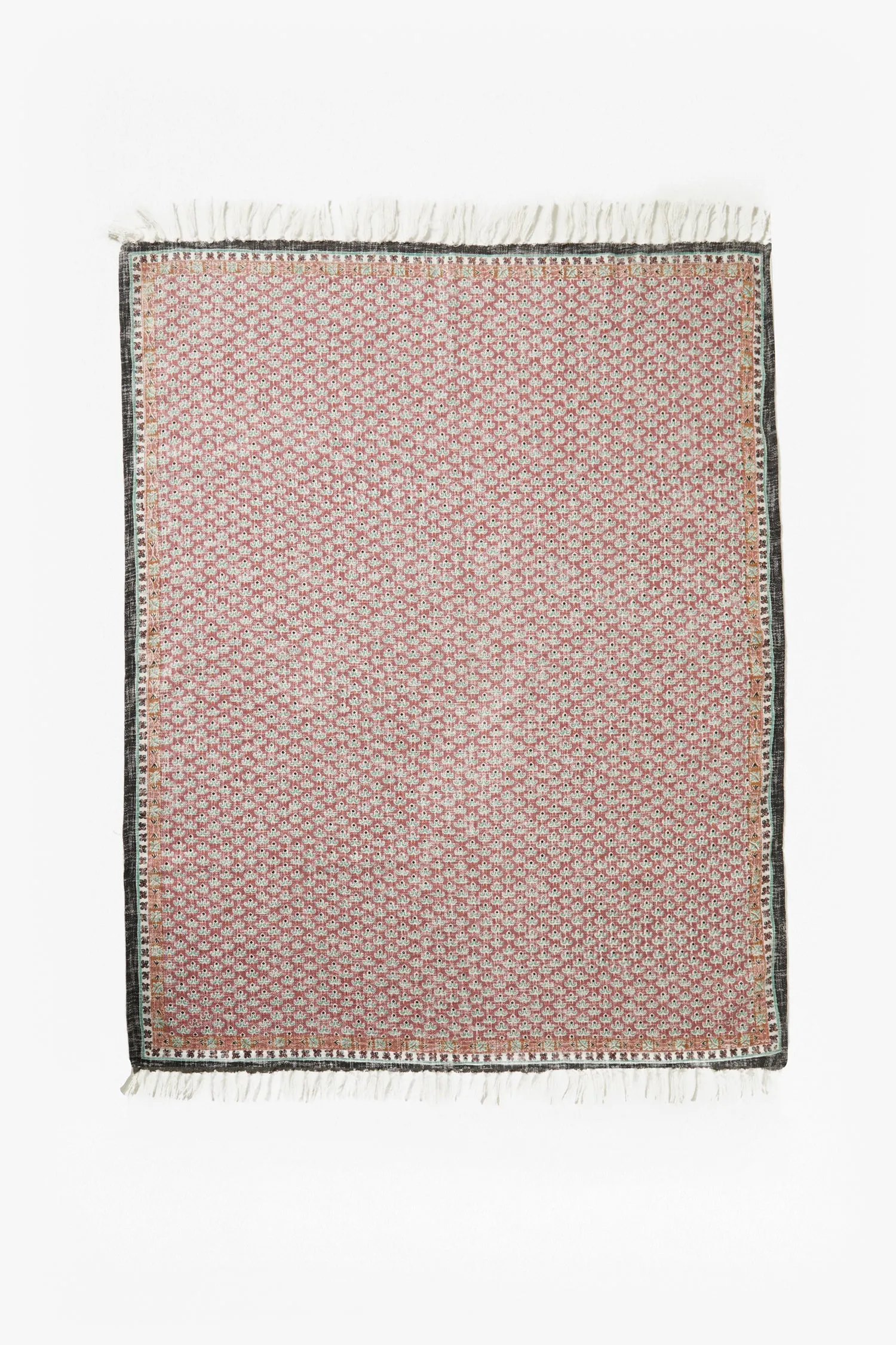 Poppy Field Pink Throw