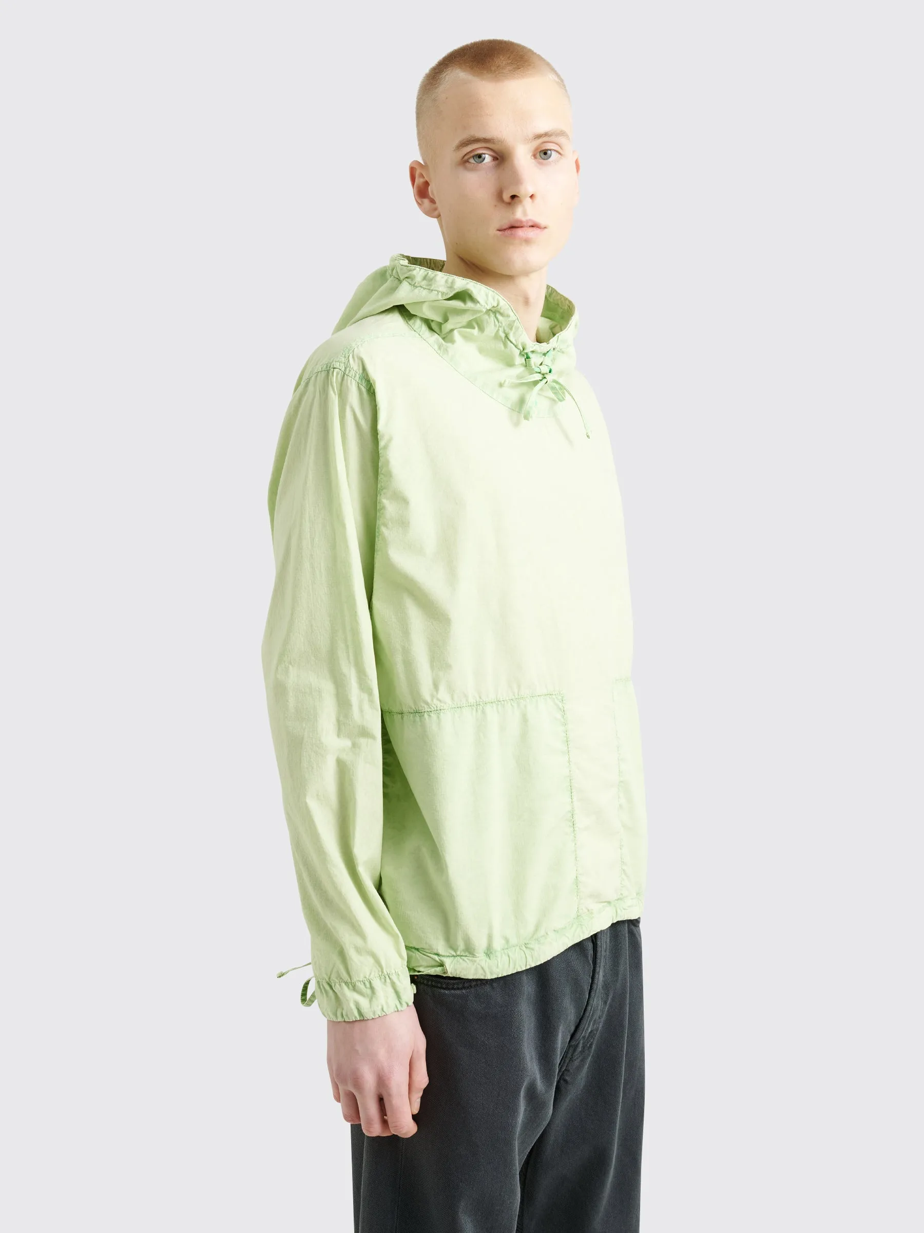 RANRA Steinn Cotton Hoodie Light Grass Green