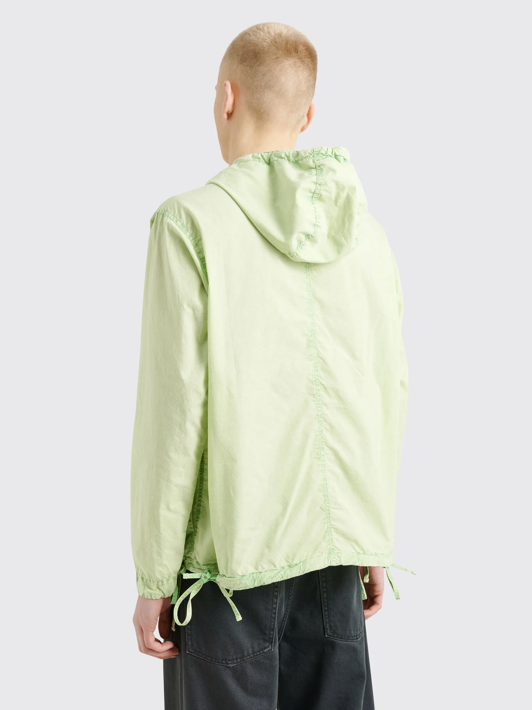 RANRA Steinn Cotton Hoodie Light Grass Green