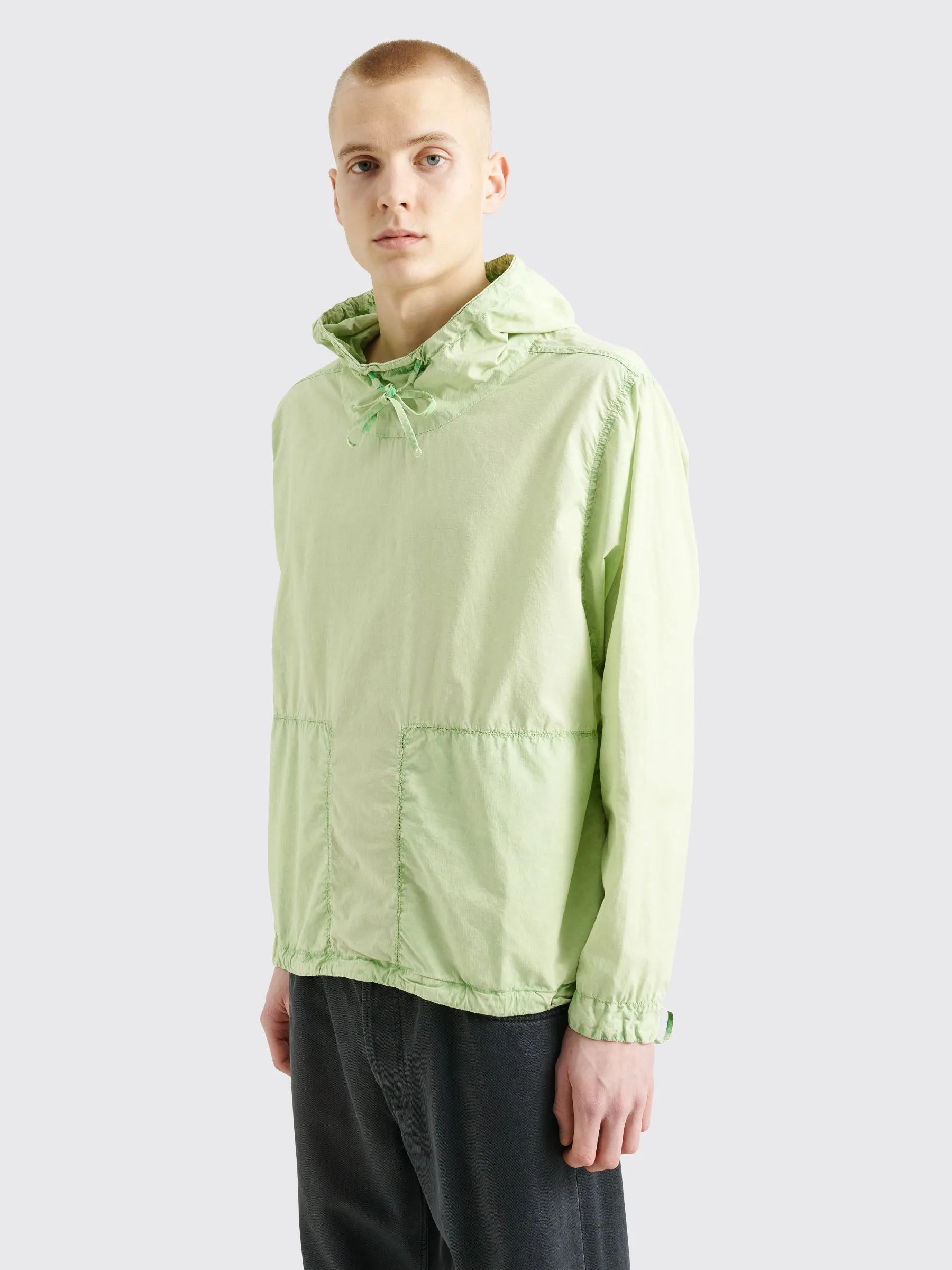 RANRA Steinn Cotton Hoodie Light Grass Green