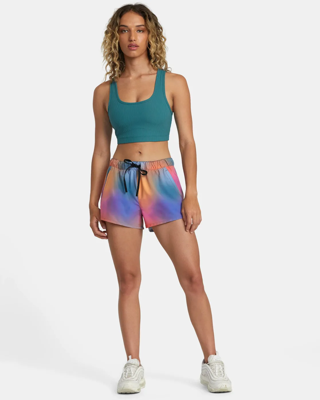 Rose Machado Training Shorts - Rose Gradient