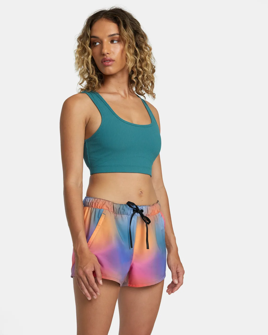 Rose Machado Training Shorts - Rose Gradient