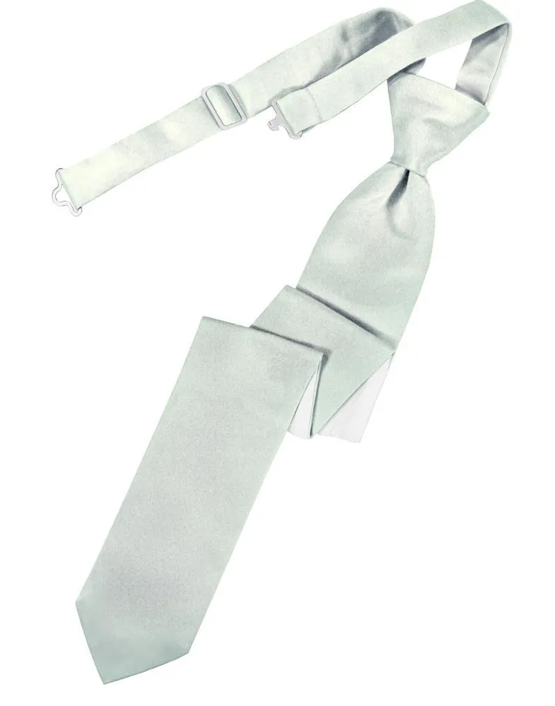 Sea Glass Luxury Satin Skinny Necktie