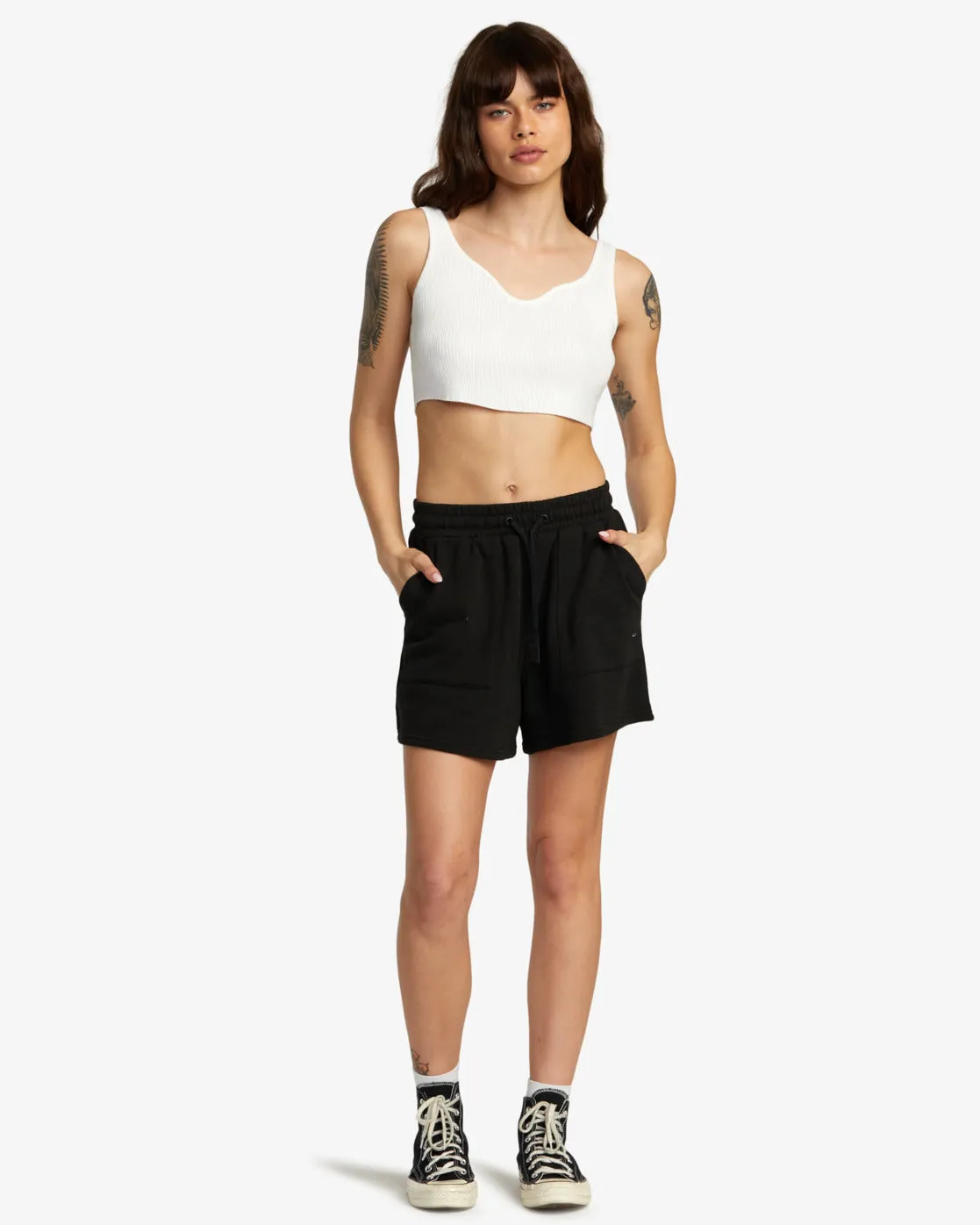 Selects Sweat Shorts - RVCA Black