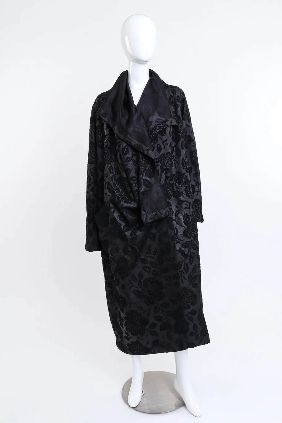 Silk Floral Brocade Robe