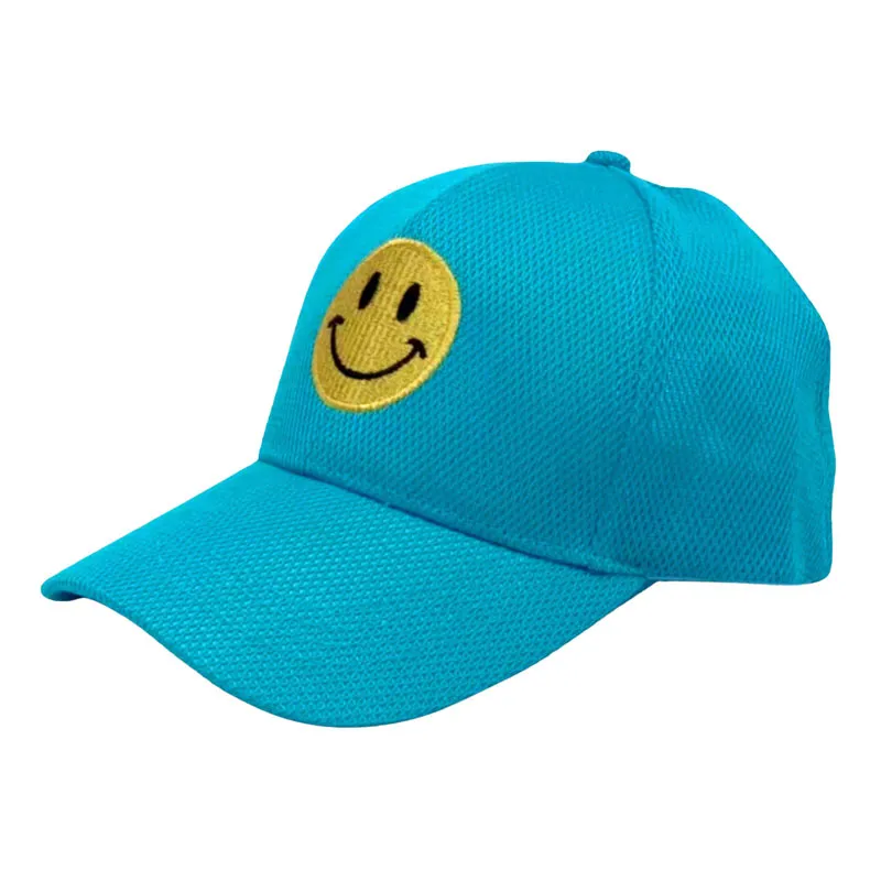 Smile Accented Mesh Baseball Cap