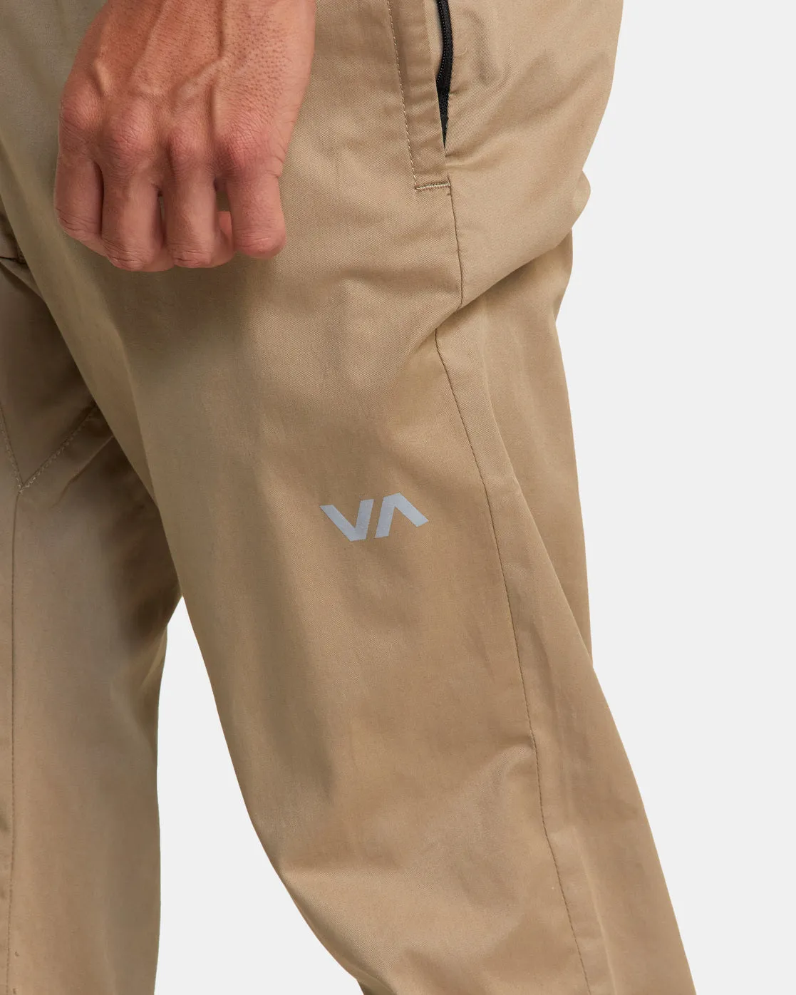 Spectrum Cuffed Track Pants - Dark Khaki