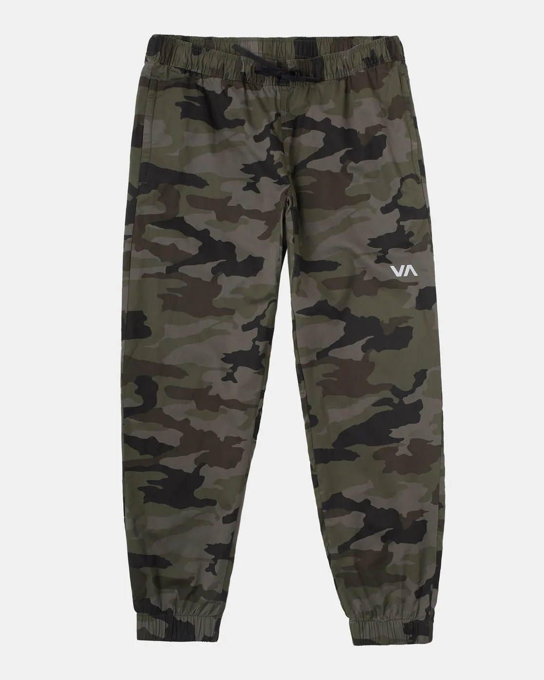 Spectrum Cuffed Track Pants - Green Camo Iii