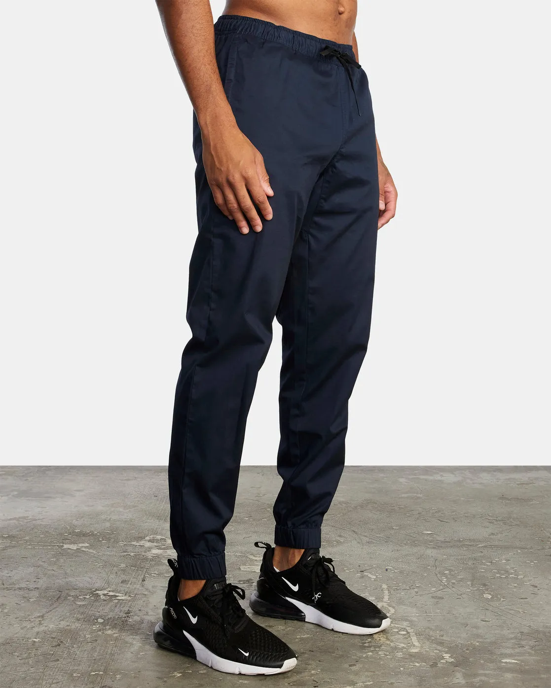 Spectrum Cuffed Track Pants - Navy