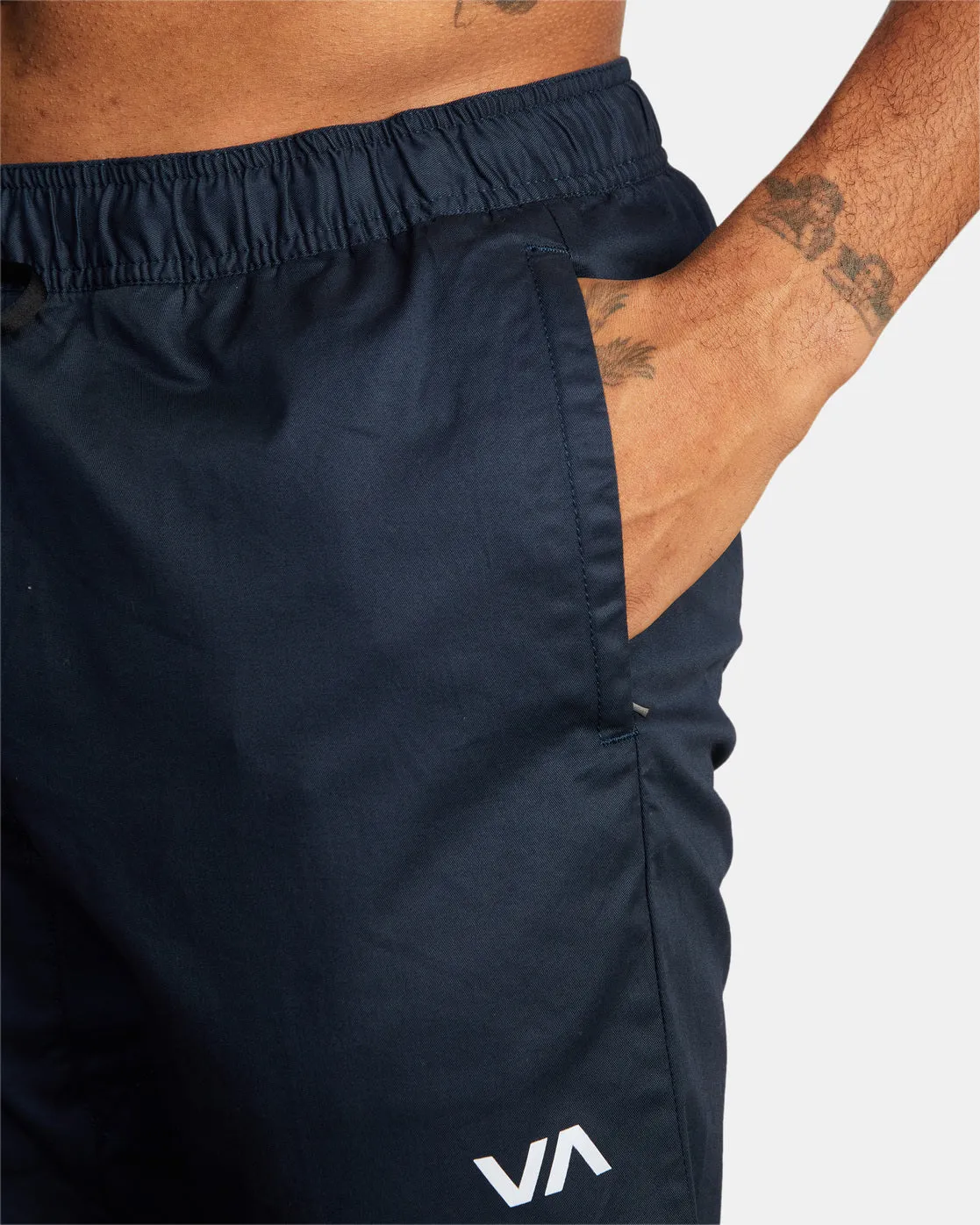 Spectrum Cuffed Track Pants - Navy