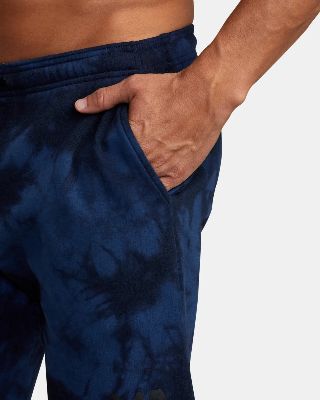 Sport IV 19 Shorts - Army Blue Tie Dye