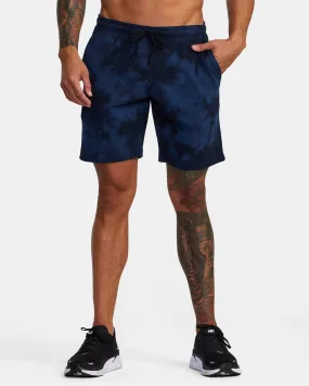 Sport IV 19 Shorts - Army Blue Tie Dye