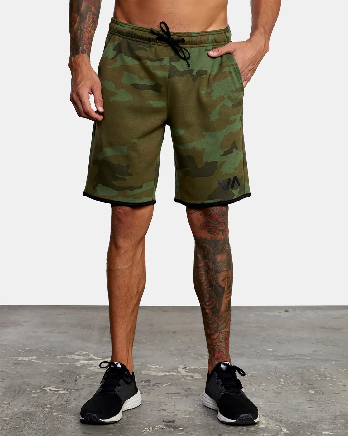 Sport IV 19 Shorts - Green Camo Ii