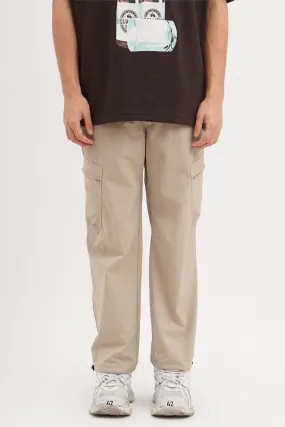 Straight Fit Cargo Trousers