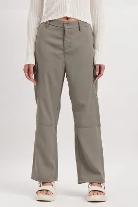 Straight Fit Cargo Trousers