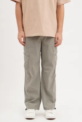 Straight Fit Cargo Trousers