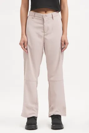 Straight Fit Cargo Trousers