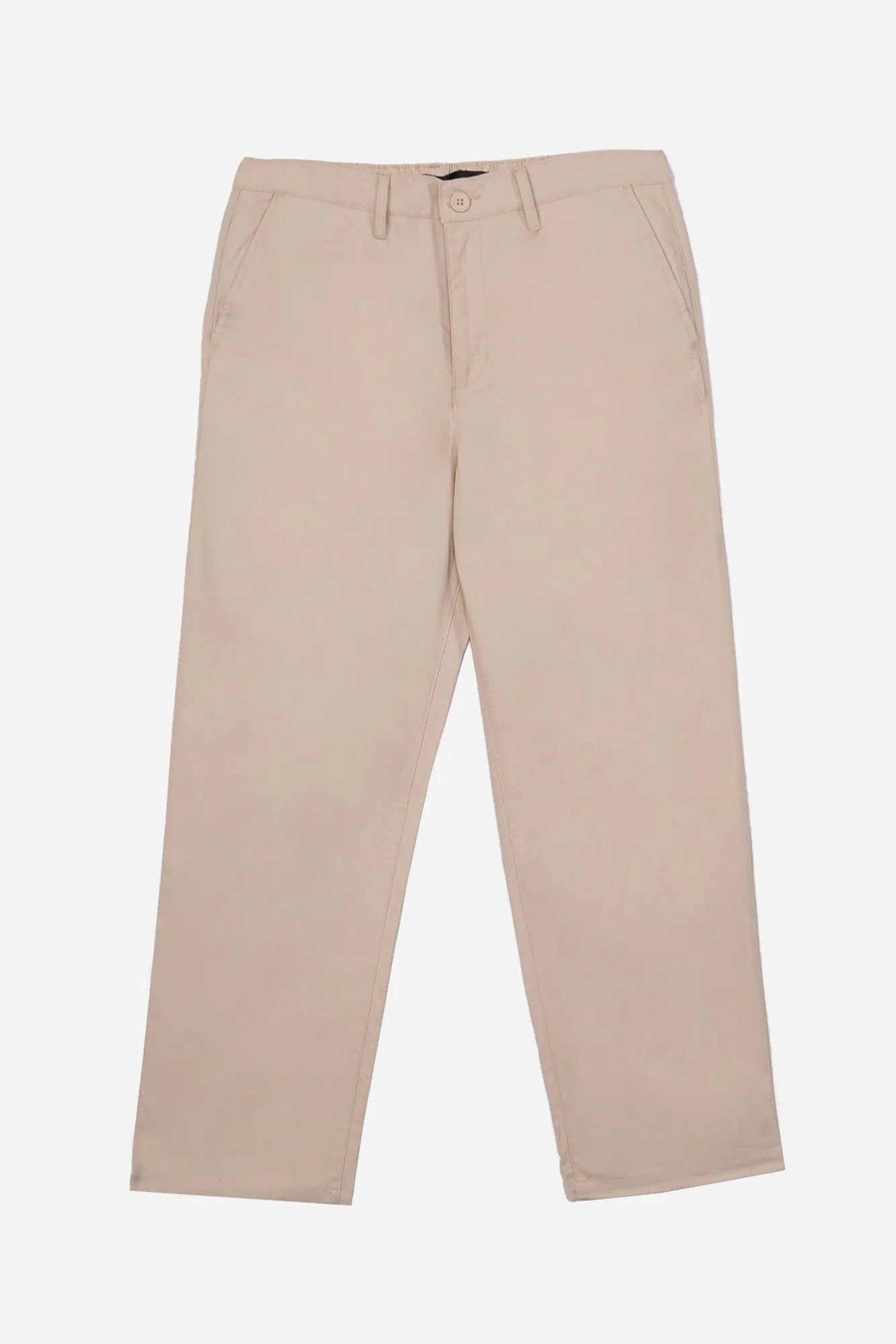 Straight Fit Linen Trouser