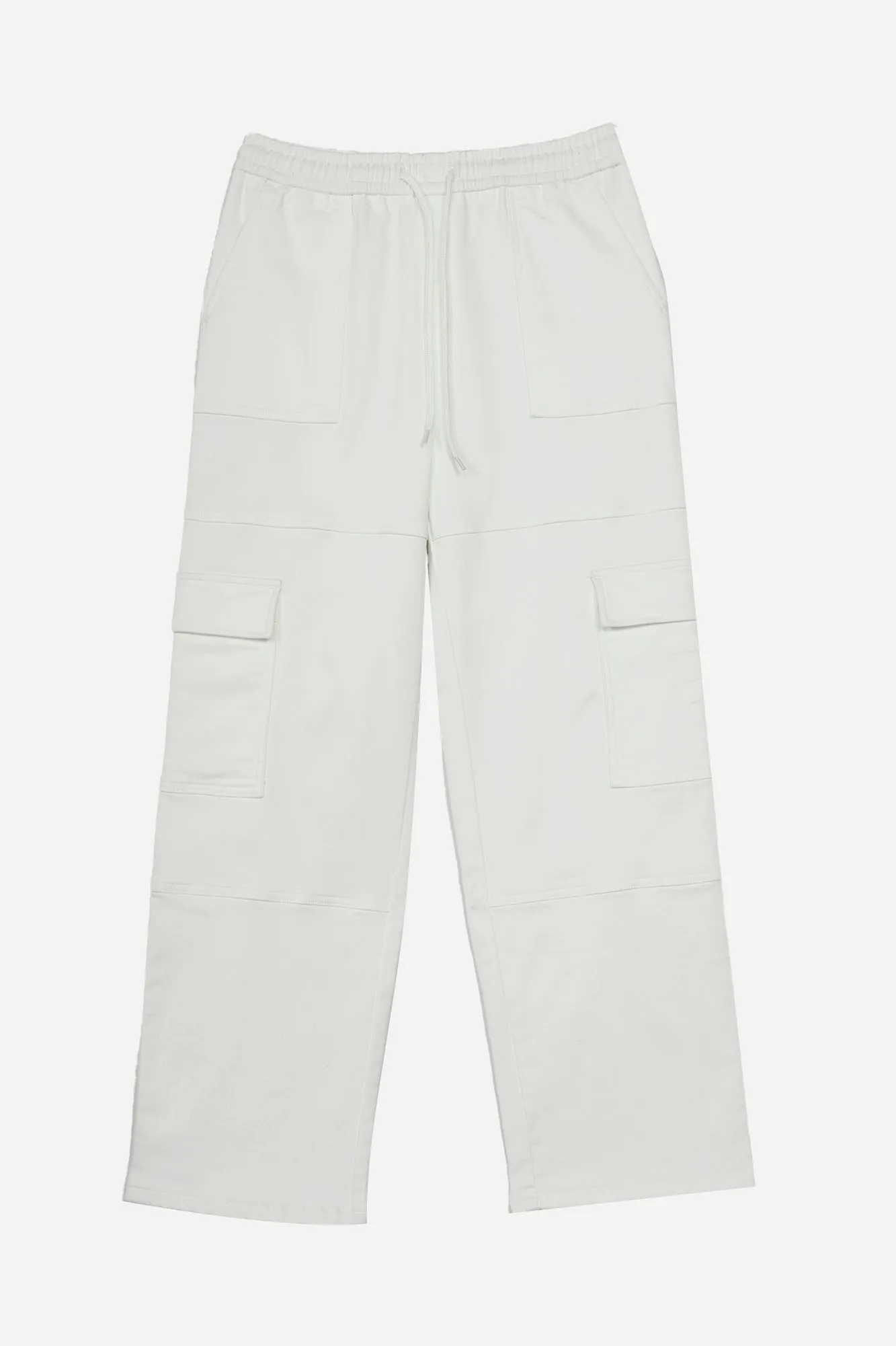 Straight Fit Pull On Cargo Trousers with Stretch