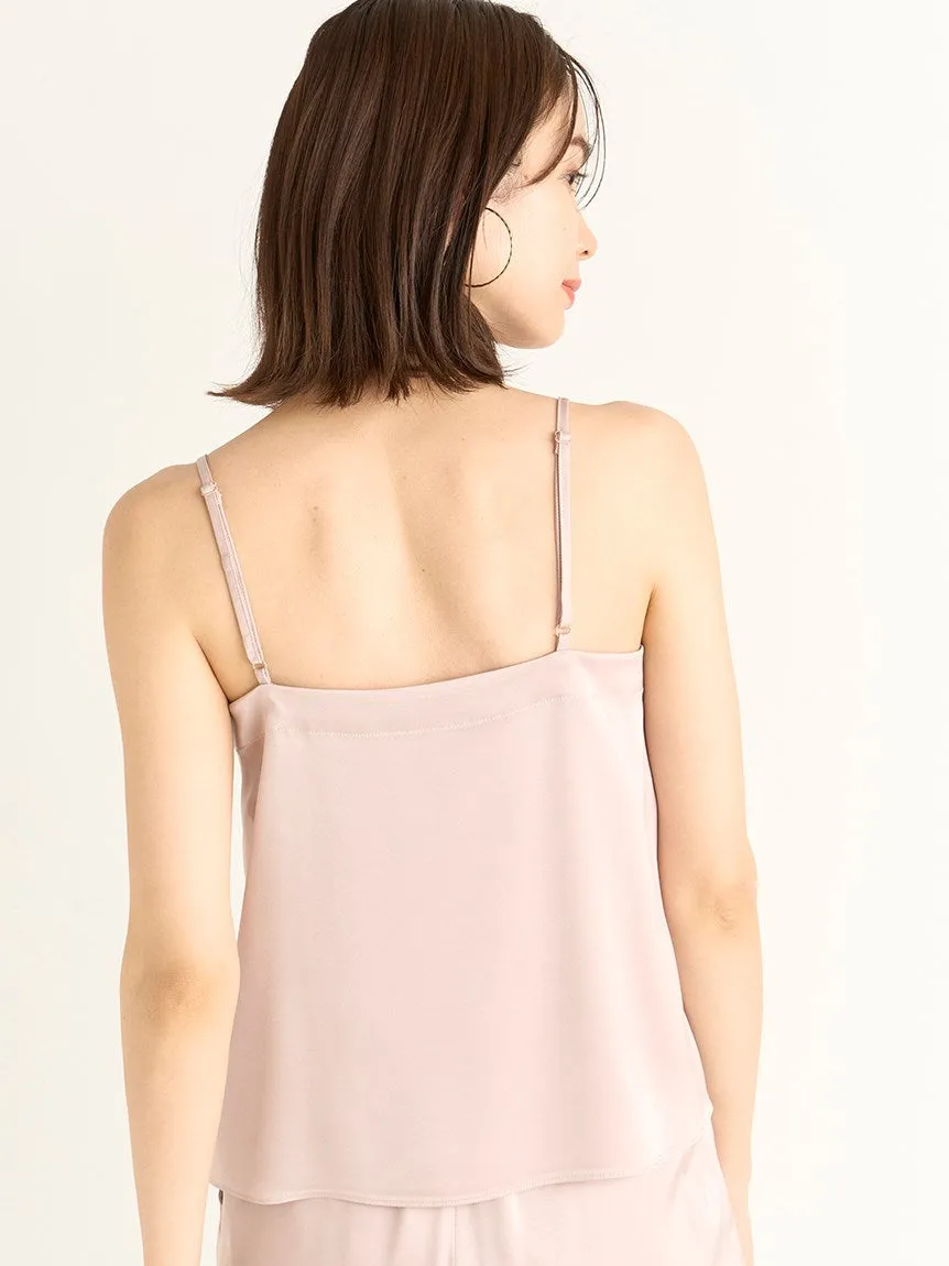 Sustainable Acetate Satin Cami Tops