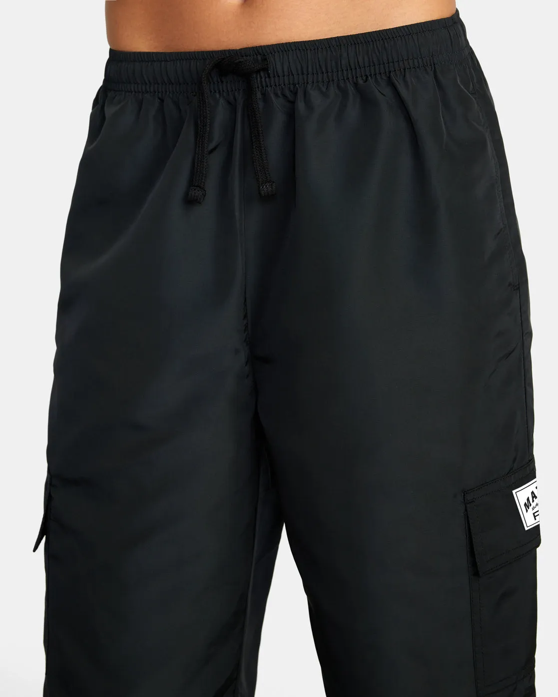 Swish Cargo Track Pants - RVCA Black