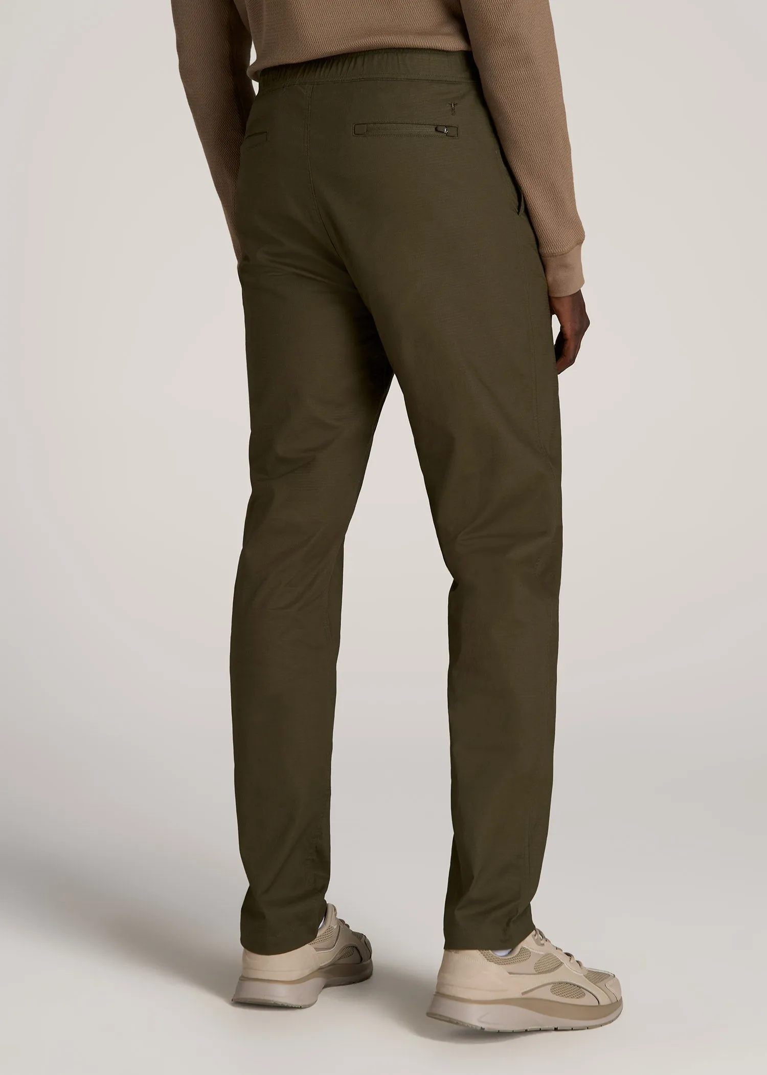 TAPERED-FIT Ripstop Pants for Tall Men in Oregano