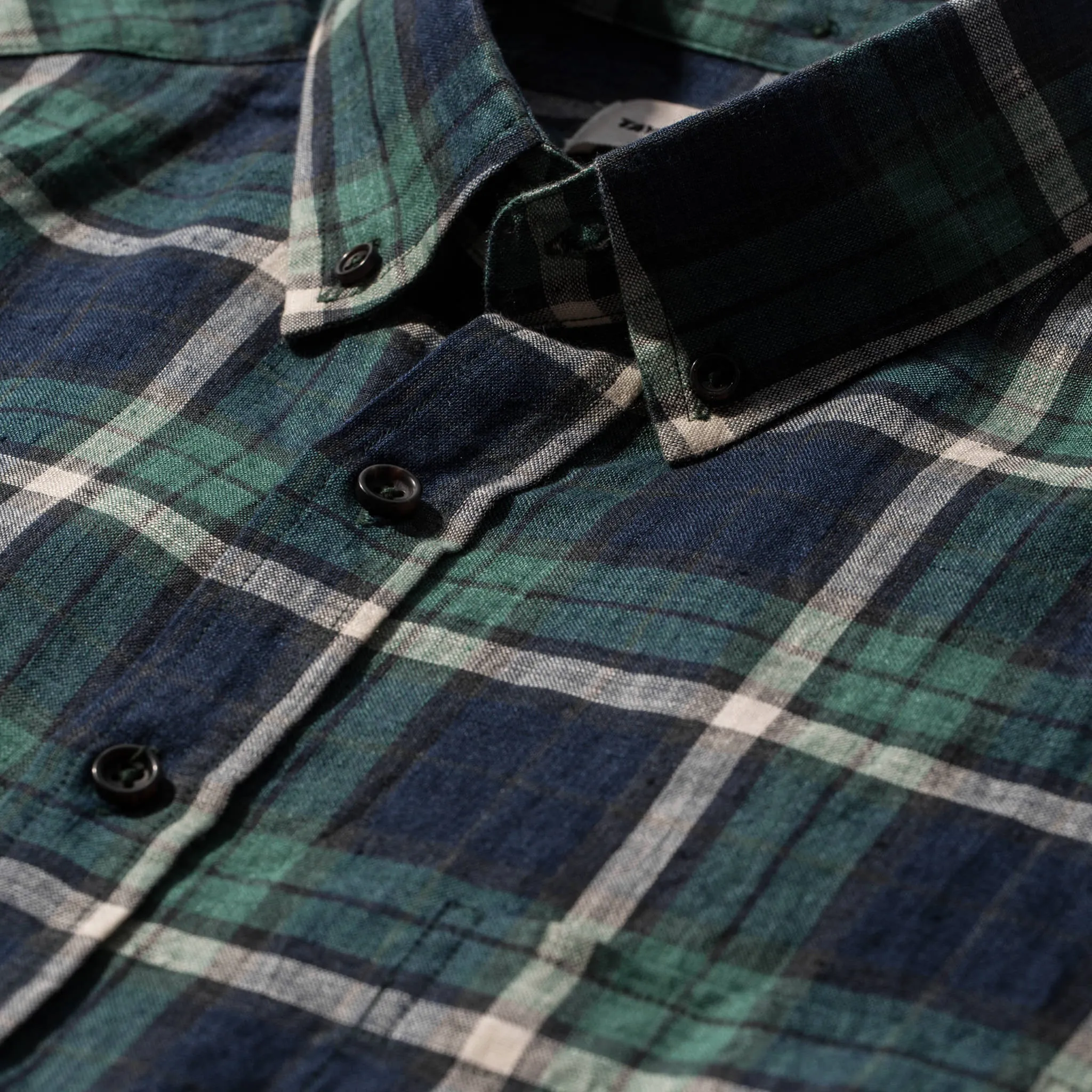 The Jack in Blackwatch Plaid Linen