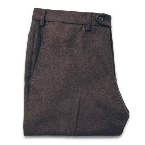 The Telegraph Trouser in Chocolate Wool